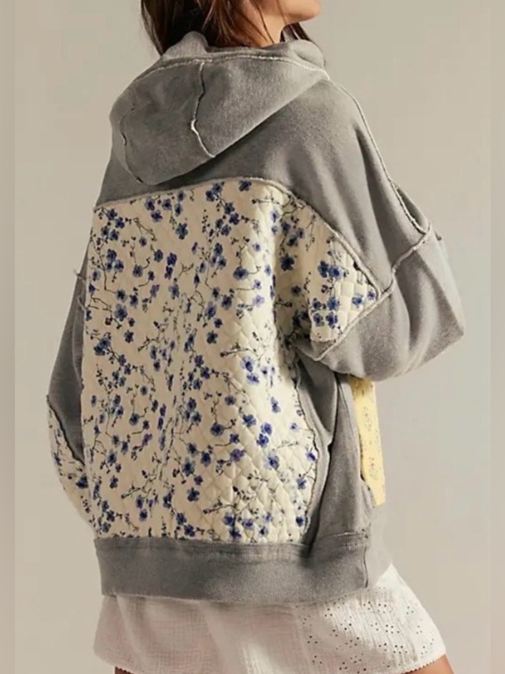 Free People We the Free Get Ditsy Hoodie - Picture 2 of 13
